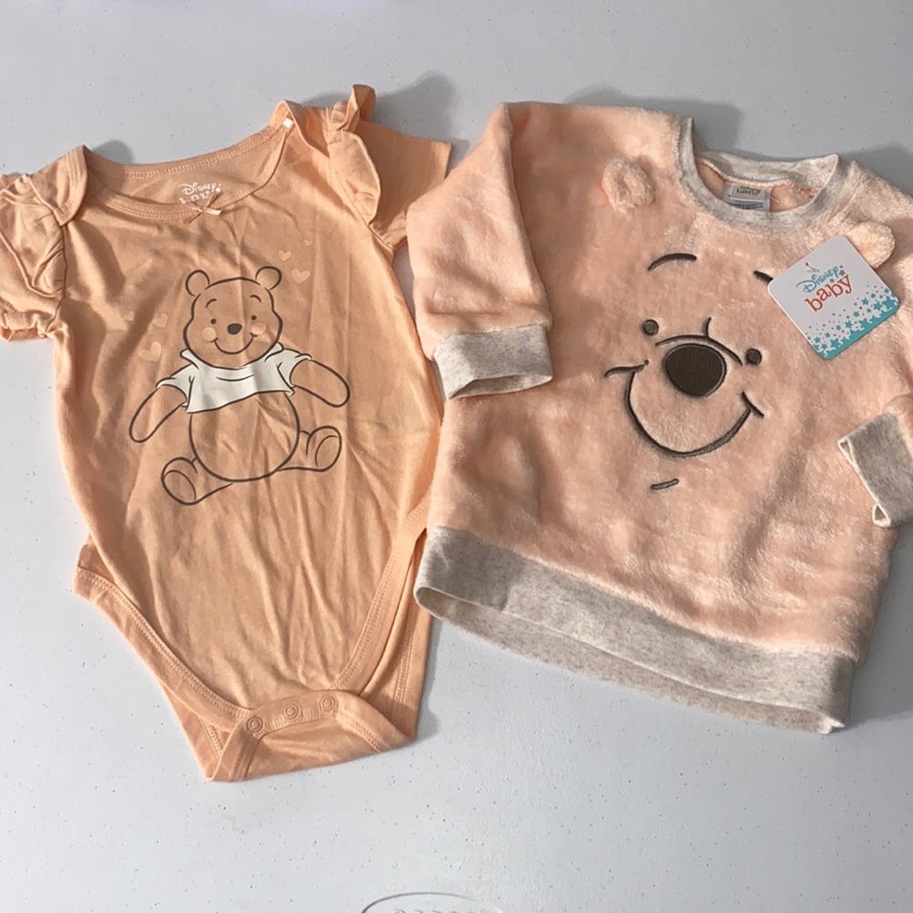 Disney Baby Girl Winnie The Pooh Set Size 24 Months NWT + NWOT
